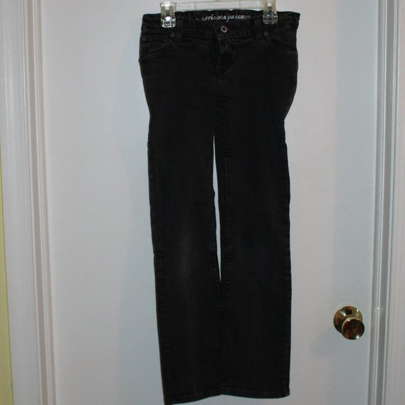 Girls Arizona Jeans Black adjustable waist - Picture 1 of 2